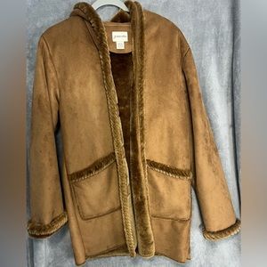 vintage st. john’s bay suede coat